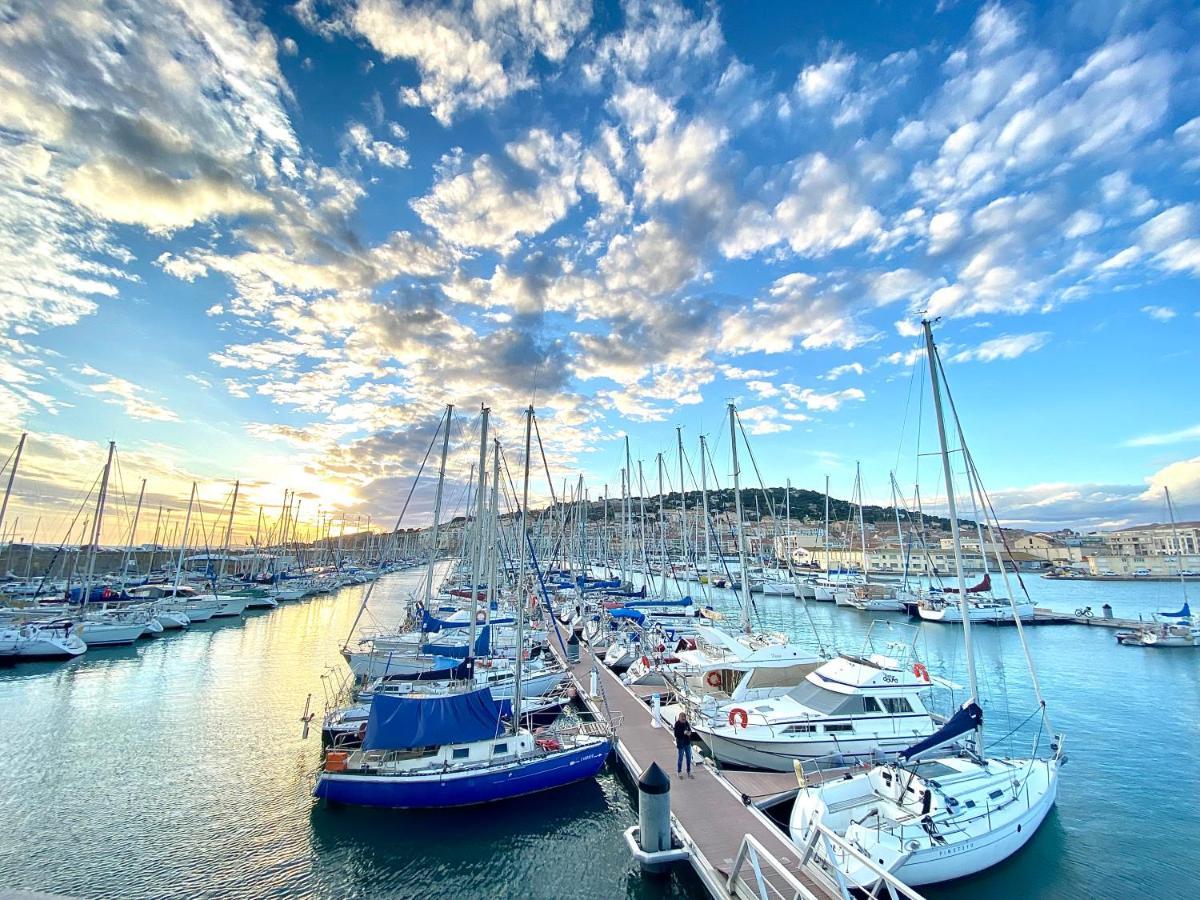 Escale Paisible A Sete, Belle Terrasse Vue Sur Mer Экстерьер фото