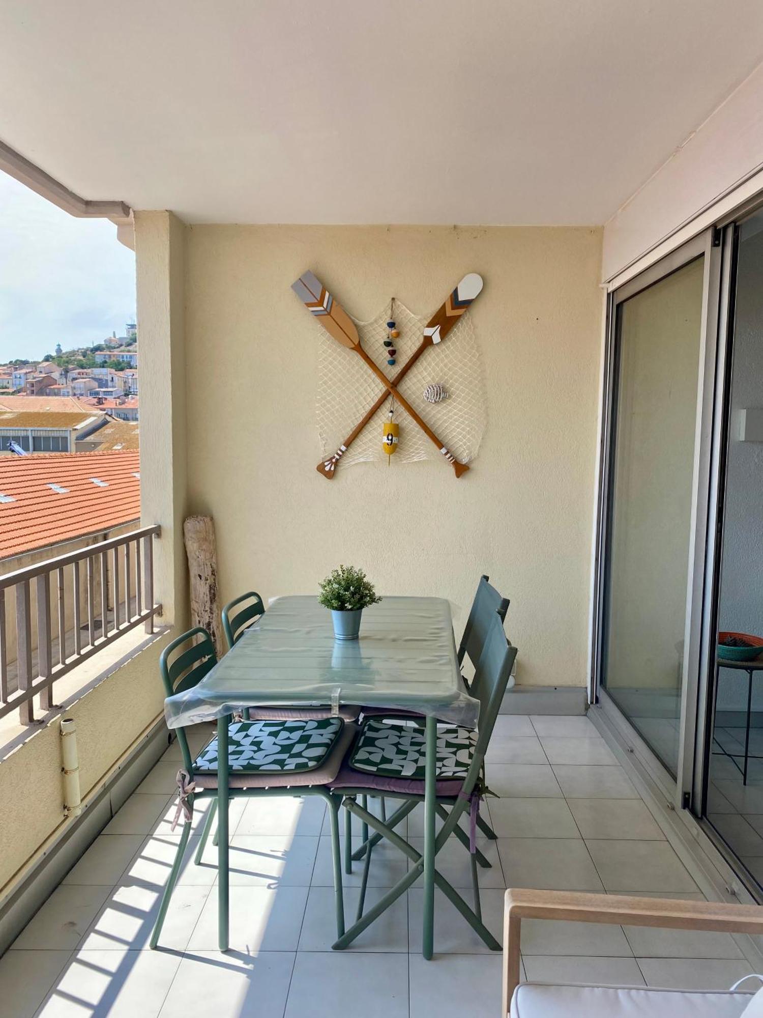 Escale Paisible A Sete, Belle Terrasse Vue Sur Mer Экстерьер фото